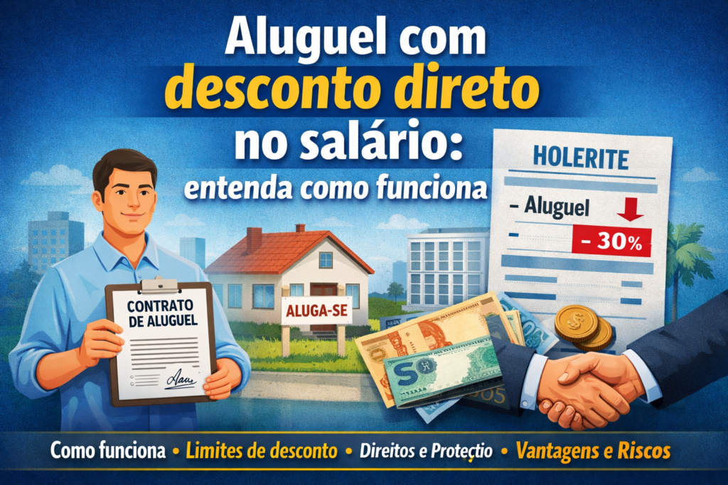 Aluguel com desconto direto no salário: entenda como funciona