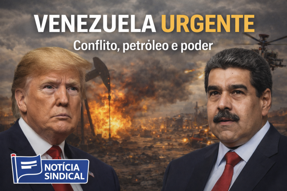 Bombas, petróleo e poder: EUA atacam a Venezuela e capturam Maduro